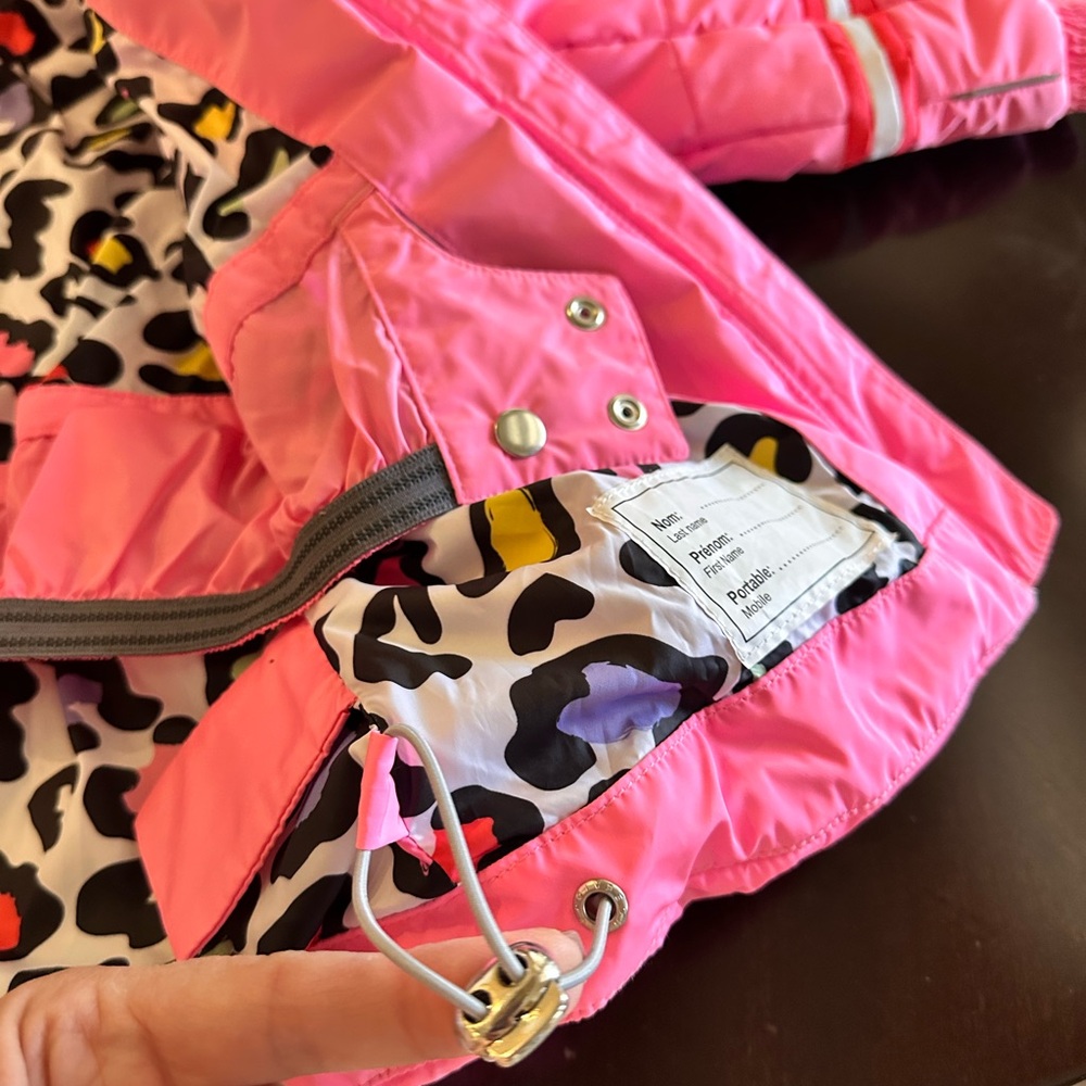 French Ski Jacket Poivre Blanc Harriett for Girls, 5 Years excellent condition - Picture 7 of 16